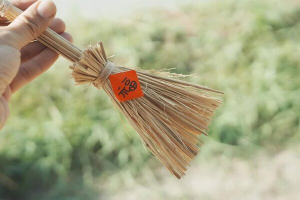 稻草編織－祈福小掃把