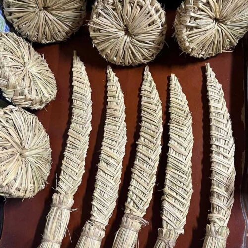 稻草編織－稻草草刀